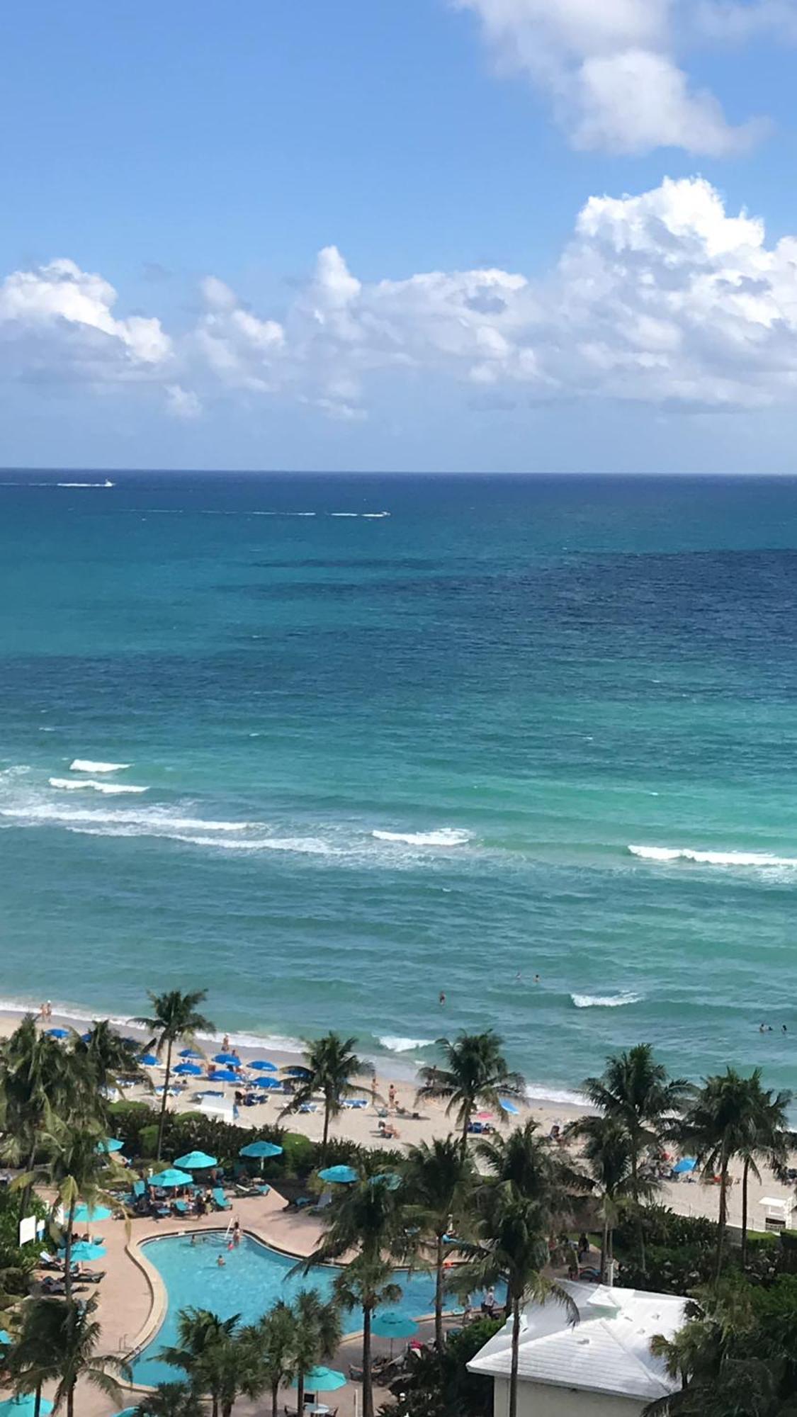 Beautiful Penthouse Condo With Stunning Views Of Both Ocean And City 할리우드 외부 사진